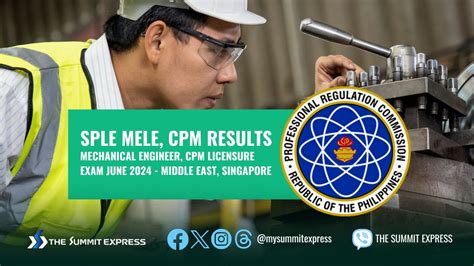 RESULTS: June 2024 Mechanical Engineers and Certified Plant .